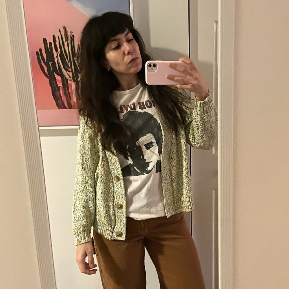 Hansel from Basel confetti cardigan